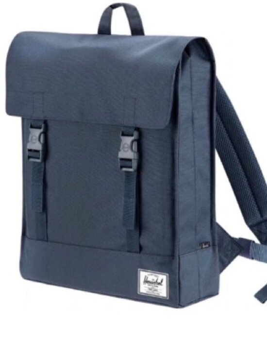 Herschel Supply Co Navy Blue Survey Backpack Bookbag Adjustable main image 6